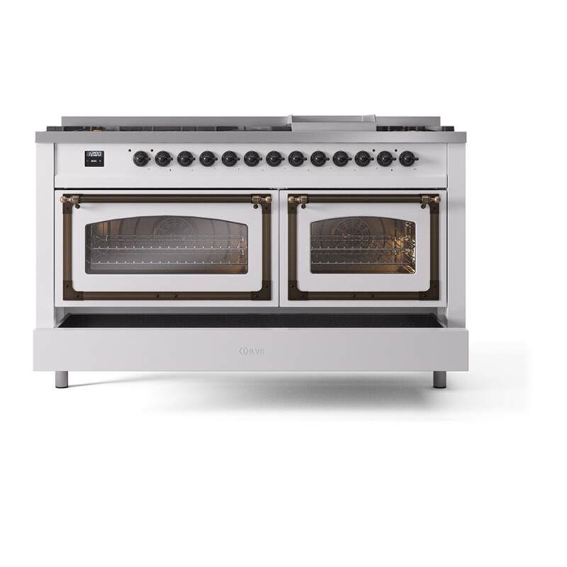 Nostalgie II Noblesse 60 inch Dual Fuel Range UN60FNMPWHB