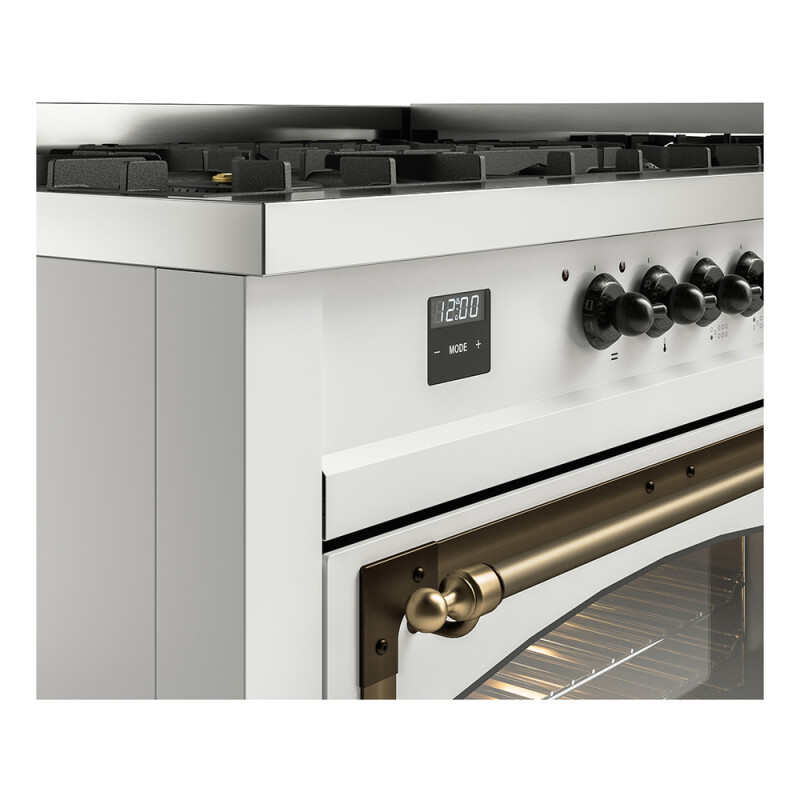 Nostalgie II Noblesse 60 inch Dual Fuel Range UN60FNMPWHBLP
