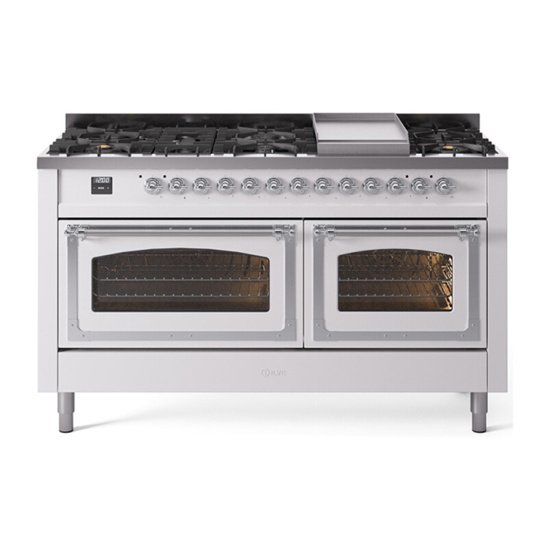 Nostalgie II Noblesse 60 inch Dual Fuel Range UN60FNMPWHC