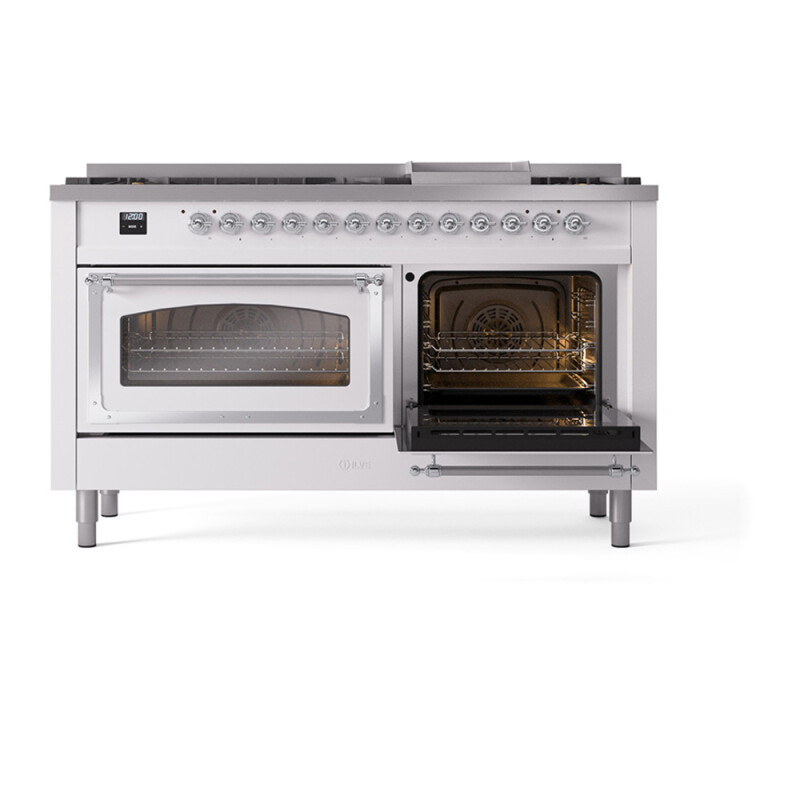 Nostalgie II Noblesse 60 inch Dual Fuel Range UN60FNMPWHC