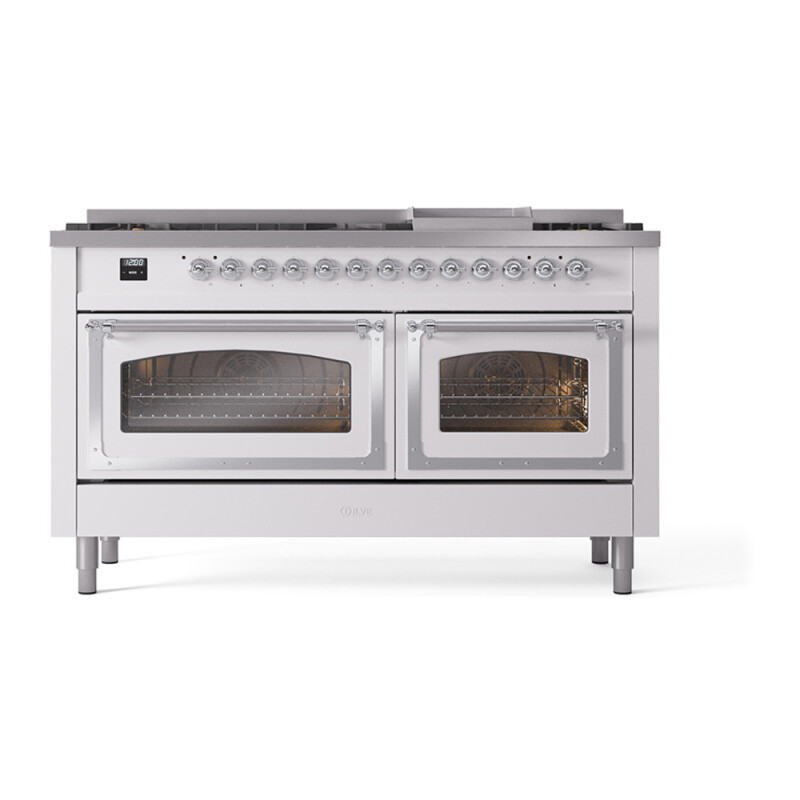 Nostalgie II Noblesse 60 inch Dual Fuel Range UN60FNMPWHC