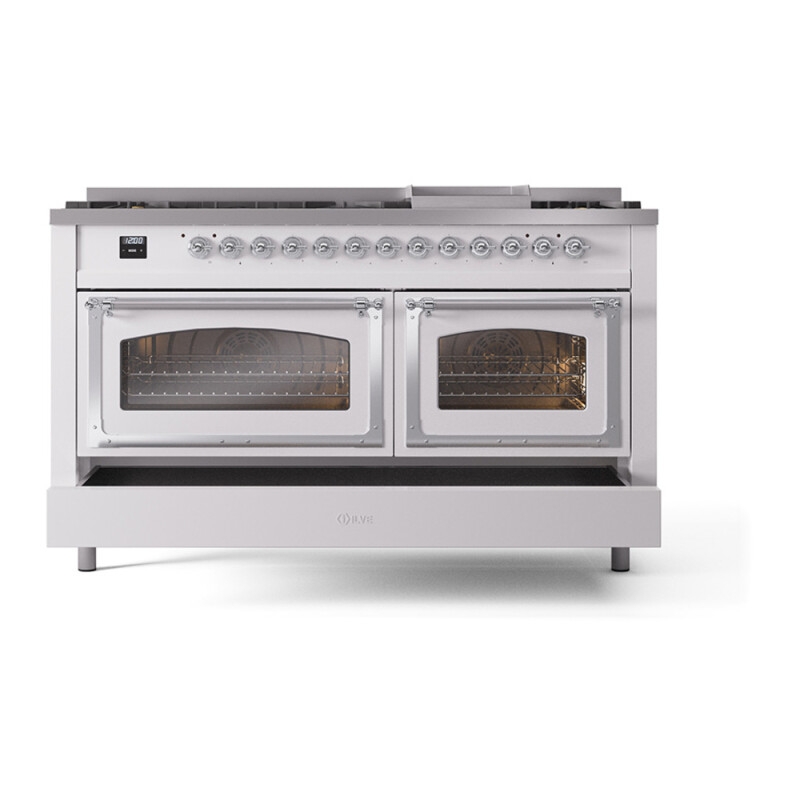 Nostalgie II Noblesse 60 inch Dual Fuel Range UN60FNMPWHCLP