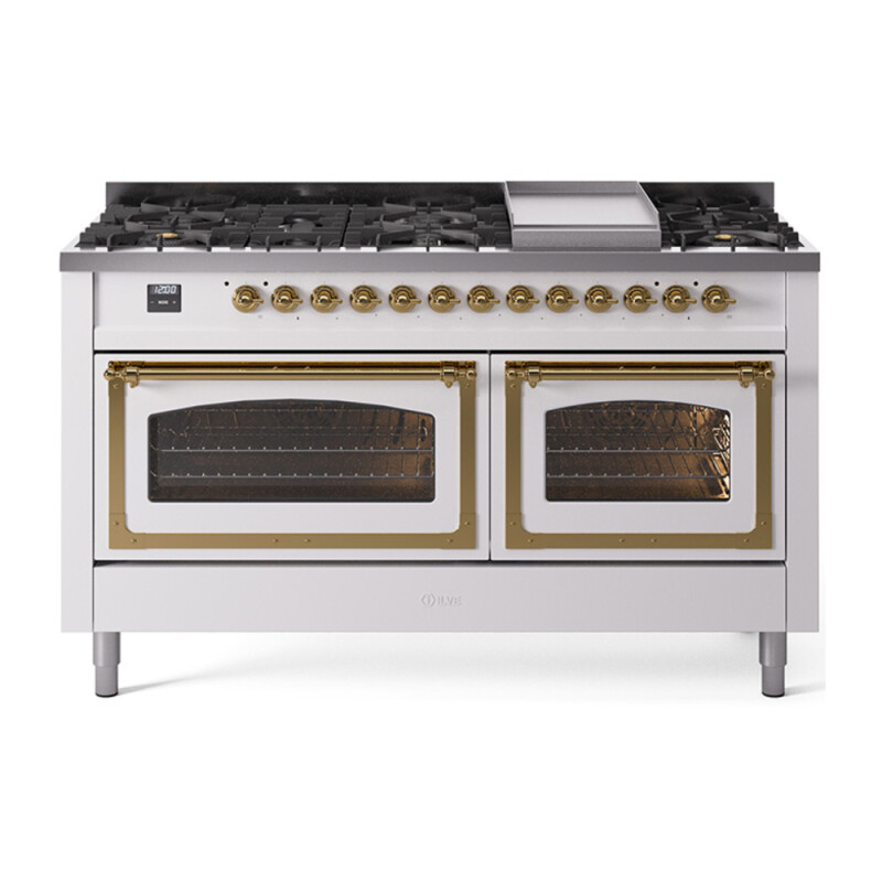 Nostalgie II Noblesse 60 inch Dual Fuel Range UN60FNMPWHGLP