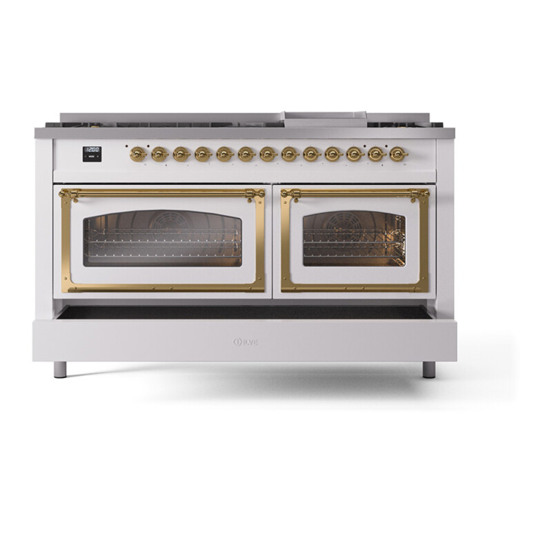 Nostalgie II Noblesse 60 inch Dual Fuel Range UN60FNMPWHGLP
