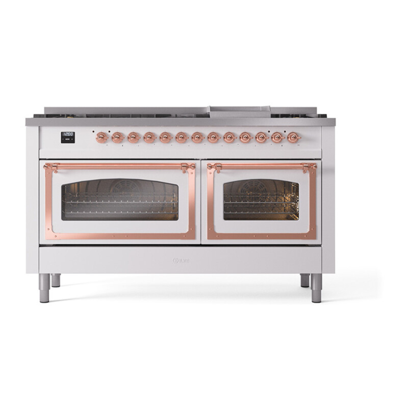 Nostalgie II Noblesse 60 inch Dual Fuel Range UN60FNMPWHP