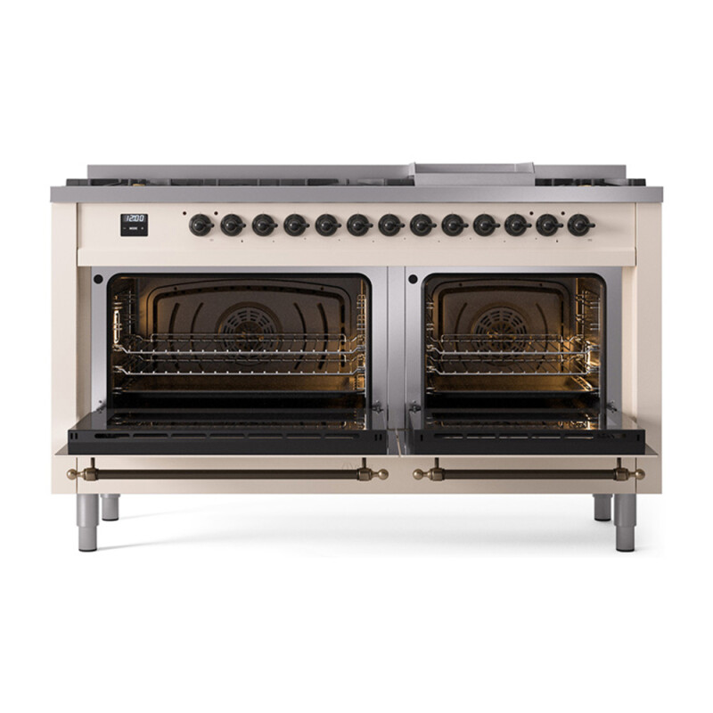 Nostalgie II Noblesse 60 inch Dual Fuel Range UN60FQNMPAWBLP