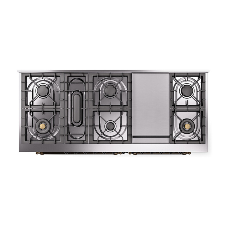 Nostalgie II Noblesse 60 inch Dual Fuel Range UN60FQNMPAWBLP