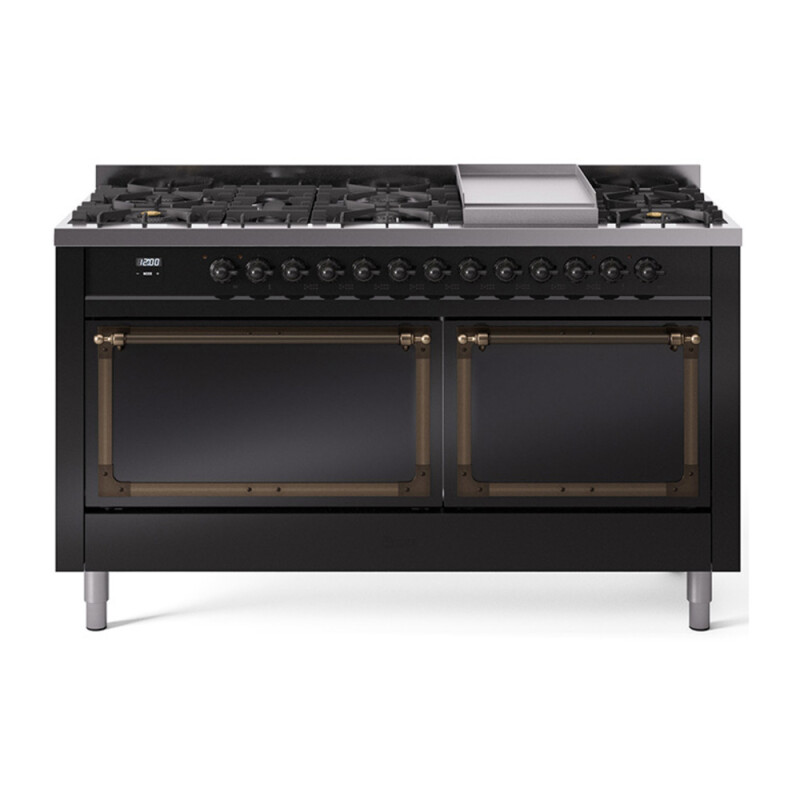 Nostalgie II Noblesse 60 inch Dual Fuel Range UN60FQNMPBKB