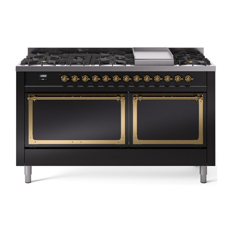 Nostalgie II Noblesse 60 inch Dual Fuel Range UN60FQNMPBKG