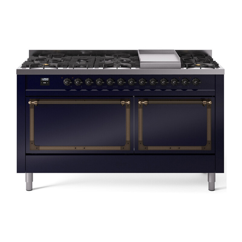 Nostalgie II Noblesse 60 inch Dual Fuel Range UN60FQNMPMBB