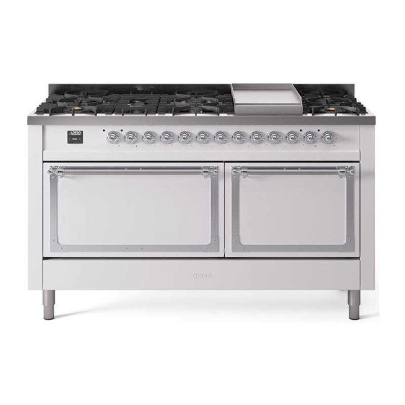 Nostalgie II Noblesse 60 inch Dual Fuel Range UN60FQNMPWHC