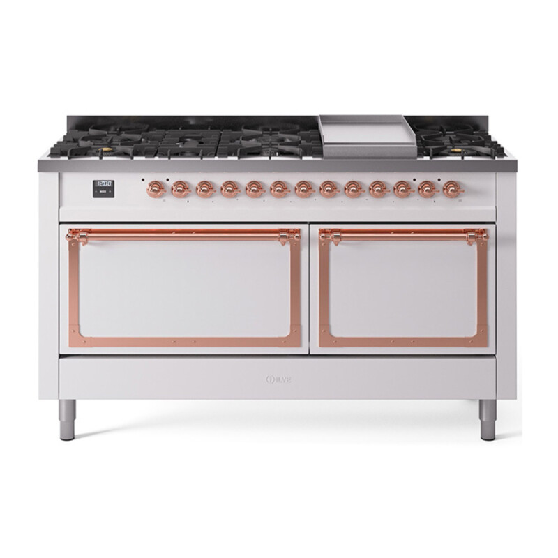 Nostalgie II Noblesse 60 inch Dual Fuel Range UN60FQNMPWHPLP