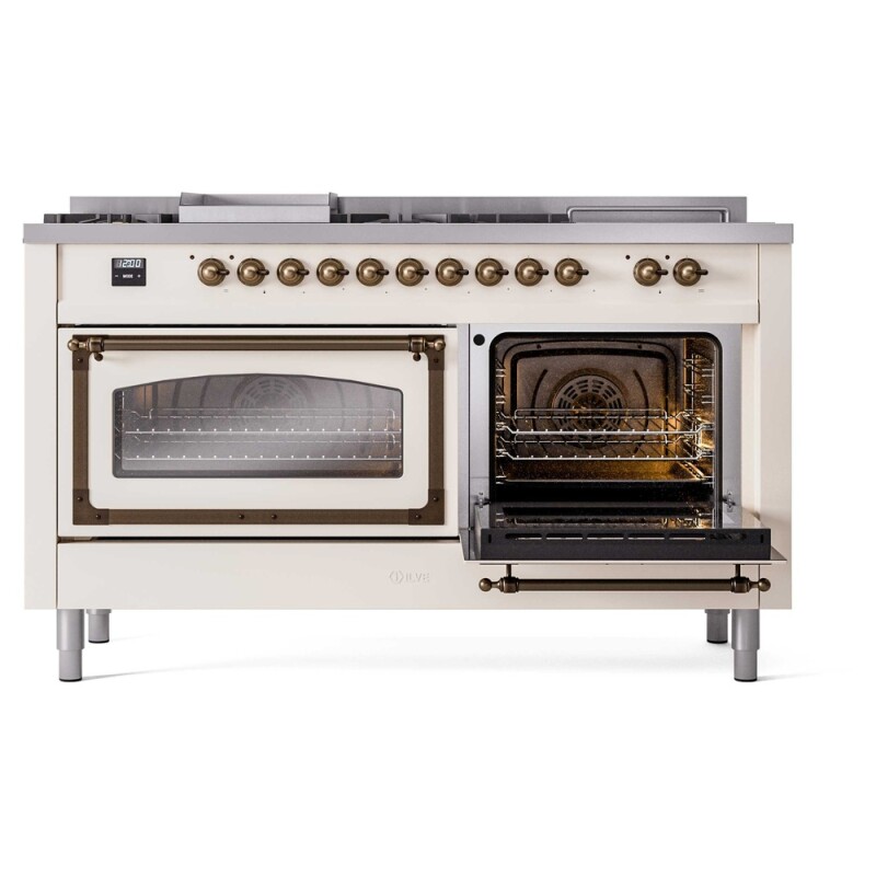 Nostalgie II Noblesse 60 inch Dual Fuel Range UN60FSNMPAWB