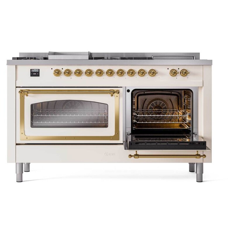 Nostalgie II Noblesse 60 inch Dual Fuel Range UN60FSNMPAWG
