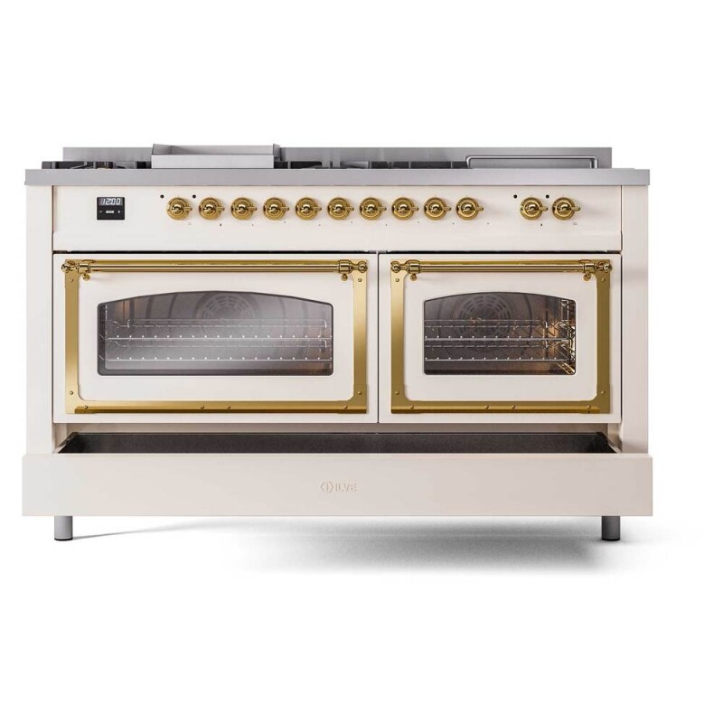 Nostalgie II Noblesse 60 inch Dual Fuel Range UN60FSNMPAWGLP