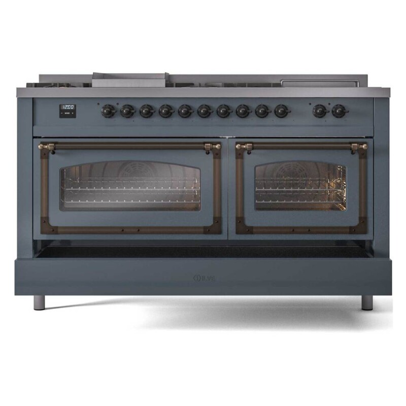 Nostalgie II Noblesse 60 inch Dual Fuel Range UN60FSNMPBGB