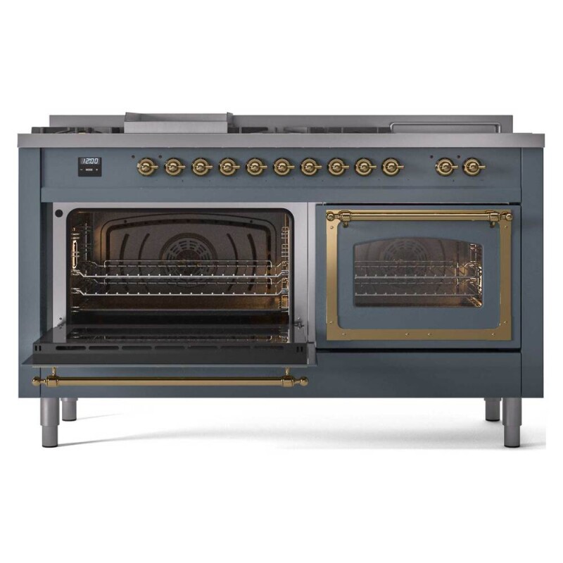 Nostalgie II Noblesse 60 inch Dual Fuel Range UN60FSNMPBGG