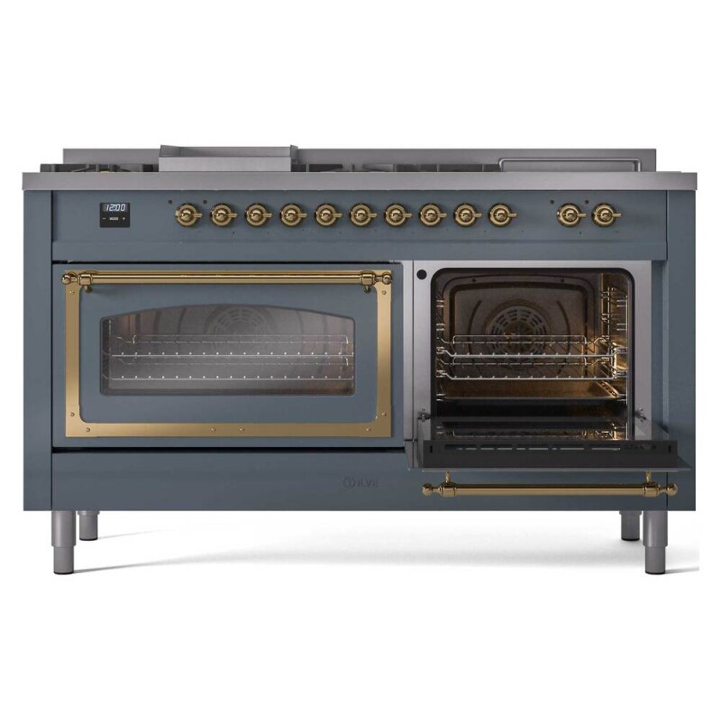 Nostalgie II Noblesse 60 inch Dual Fuel Range UN60FSNMPBGGLP