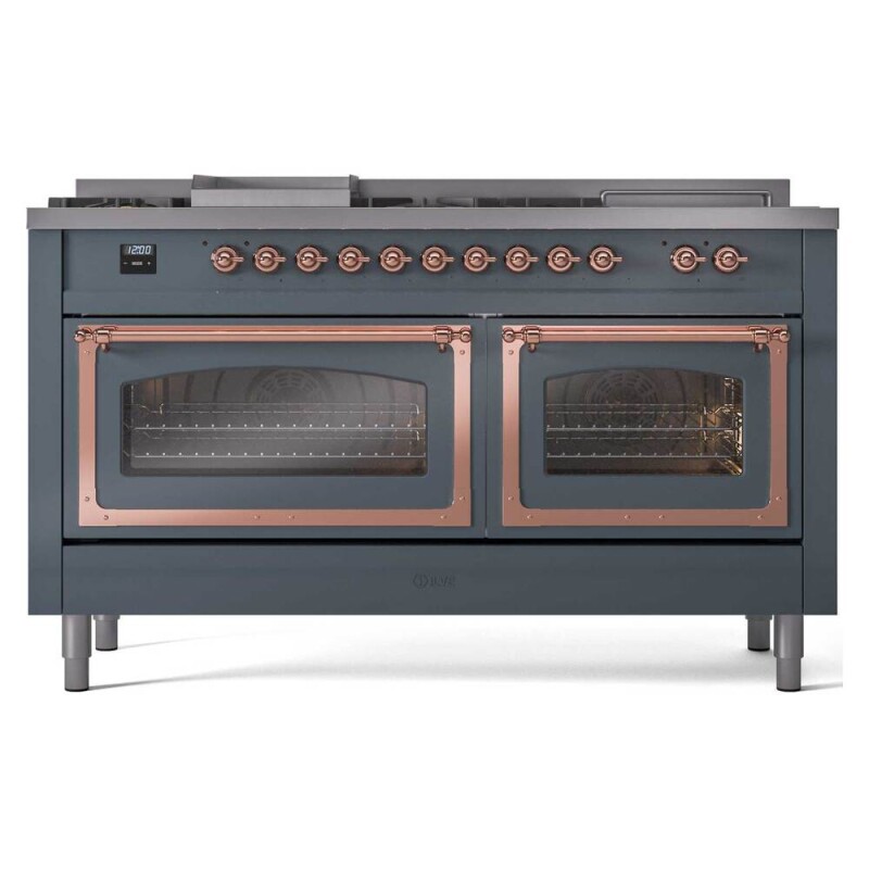Nostalgie II Noblesse 60 inch Dual Fuel Range UN60FSNMPBGPLP
