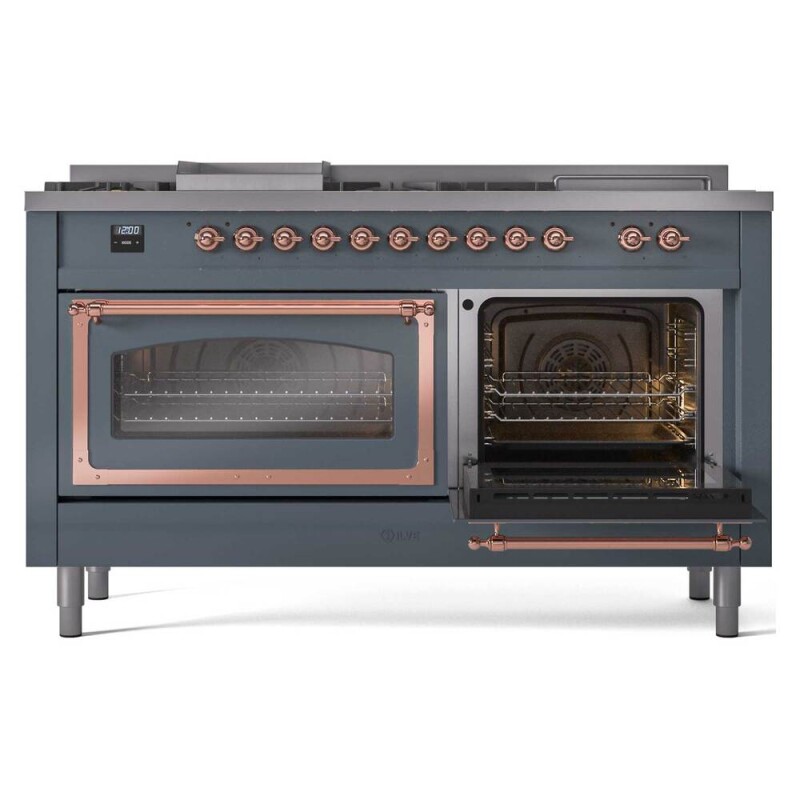 Nostalgie II Noblesse 60 inch Dual Fuel Range UN60FSNMPBGPLP