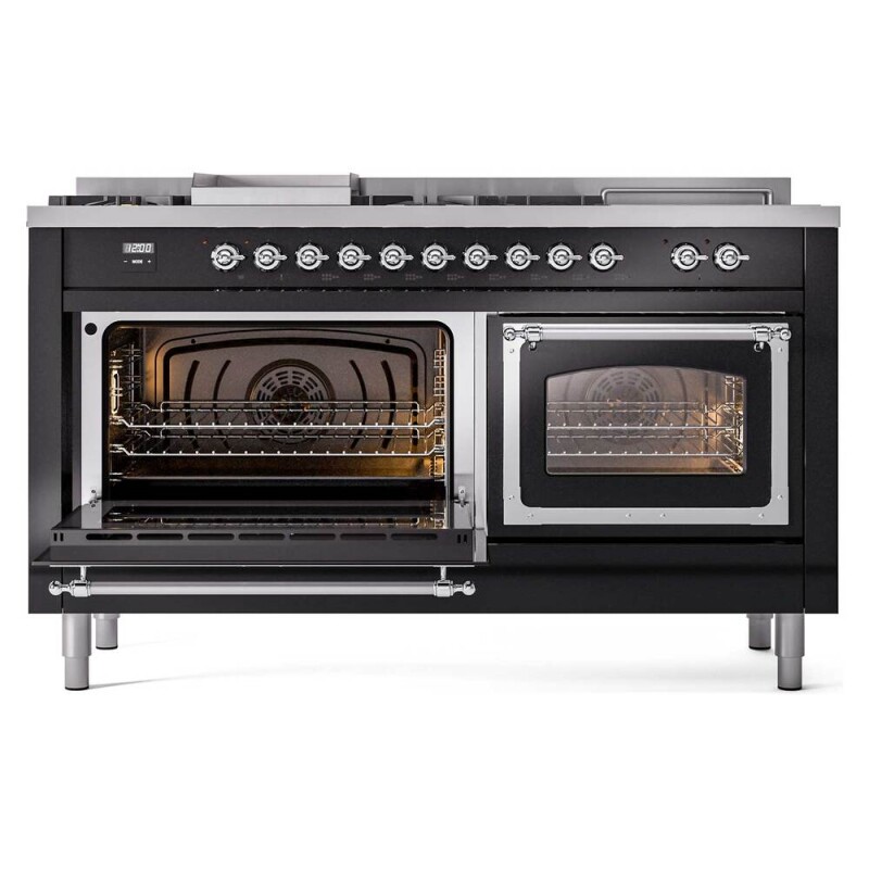 Nostalgie II Noblesse 60 inch Dual Fuel Range UN60FSNMPBKC