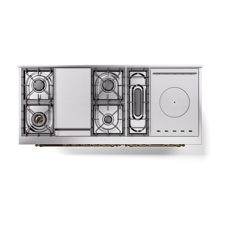 Nostalgie II Noblesse 60 inch Dual Fuel Range UN60FSNMPBKG