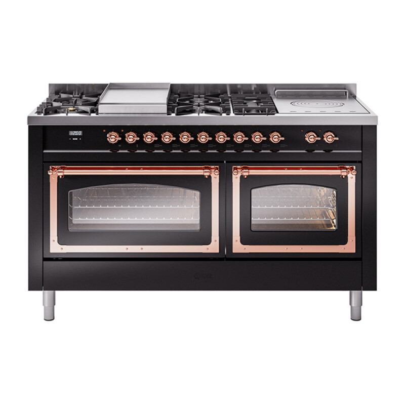 Nostalgie II Noblesse 60 inch Dual Fuel Range UN60FSNMPBKP