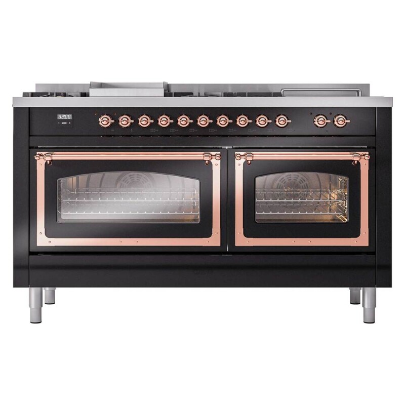 Nostalgie II Noblesse 60 inch Dual Fuel Range UN60FSNMPBKPLP