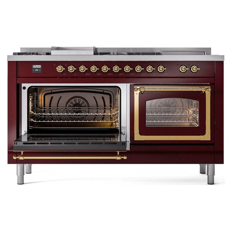 Nostalgie II Noblesse 60 inch Dual Fuel Range UN60FSNMPBUG