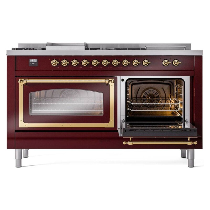 Nostalgie II Noblesse 60 inch Dual Fuel Range UN60FSNMPBUG