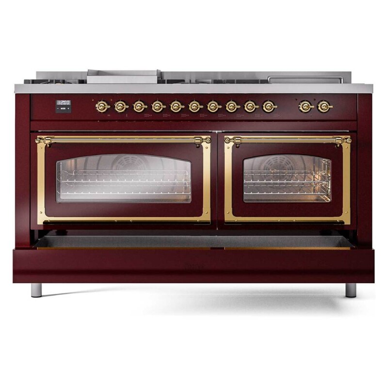 Nostalgie II Noblesse 60 inch Dual Fuel Range UN60FSNMPBUG