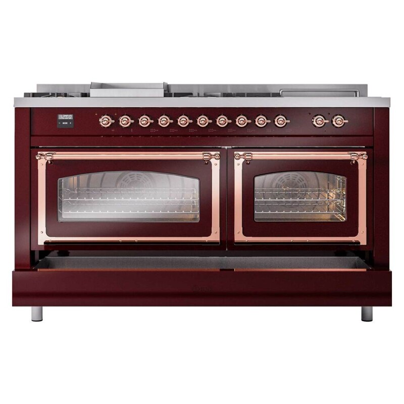 Nostalgie II Noblesse 60 inch Dual Fuel Range UN60FSNMPBUP