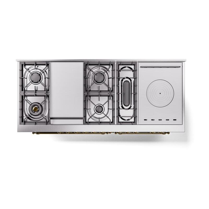 Nostalgie II Noblesse 60 inch Dual Fuel Range UN60FSNMPEGG