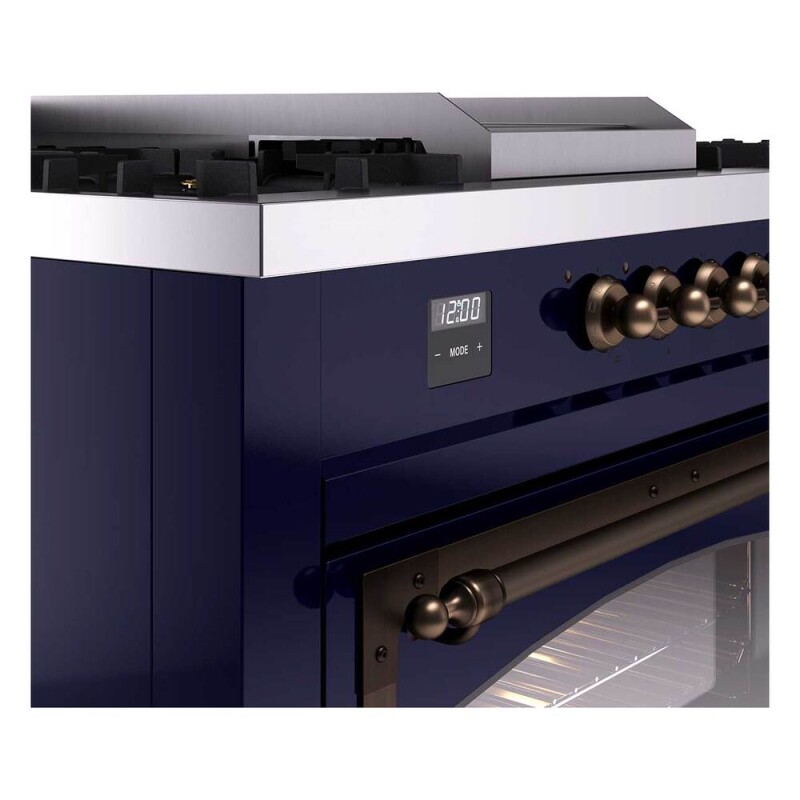 Nostalgie II Noblesse 60 inch Dual Fuel Range UN60FSNMPMBB
