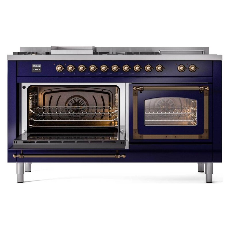 Nostalgie II Noblesse 60 inch Dual Fuel Range UN60FSNMPMBBLP