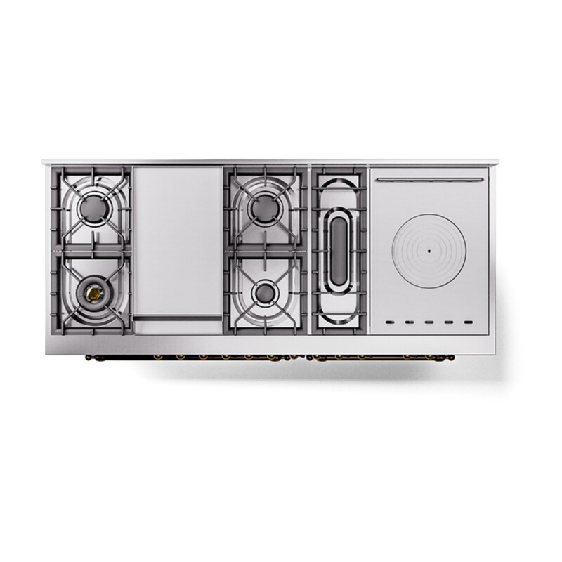 Nostalgie II Noblesse 60 inch Dual Fuel Range UN60FSNMPMBBLP