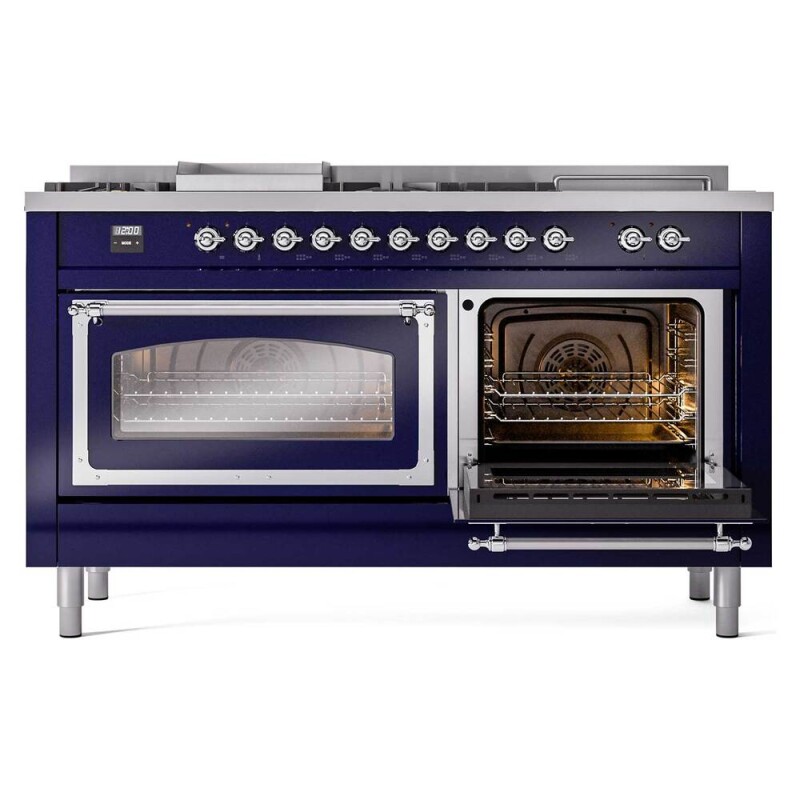Nostalgie II Noblesse 60 inch Dual Fuel Range UN60FSNMPMBCLP
