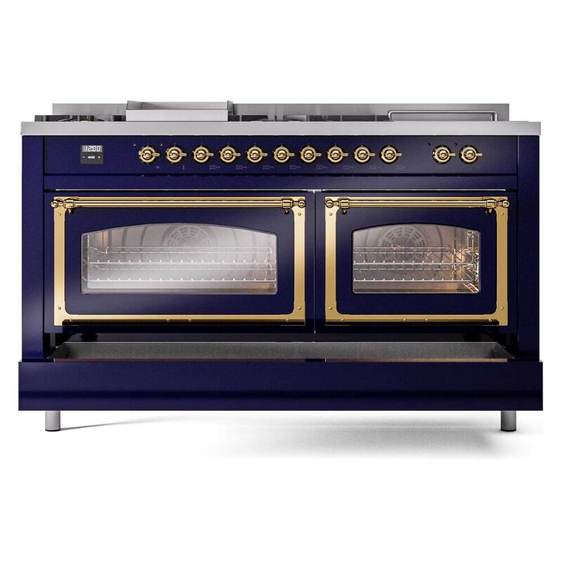 Nostalgie II Noblesse 60 inch Dual Fuel Range UN60FSNMPMBG