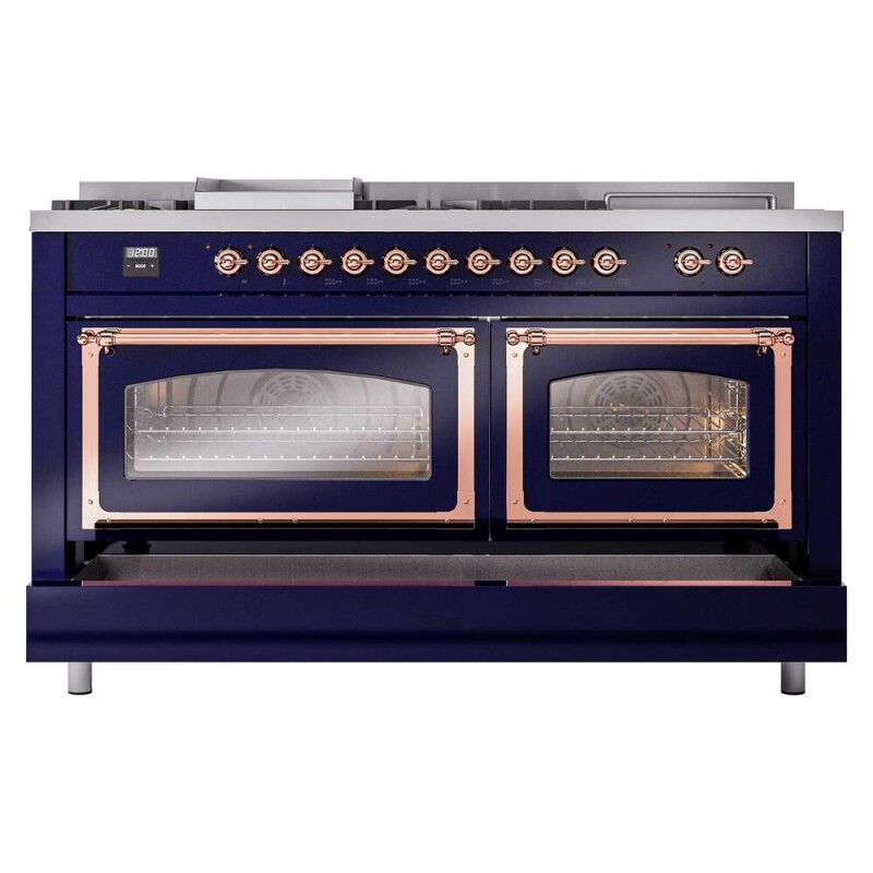 Nostalgie II Noblesse 60 inch Dual Fuel Range UN60FSNMPMBPLP