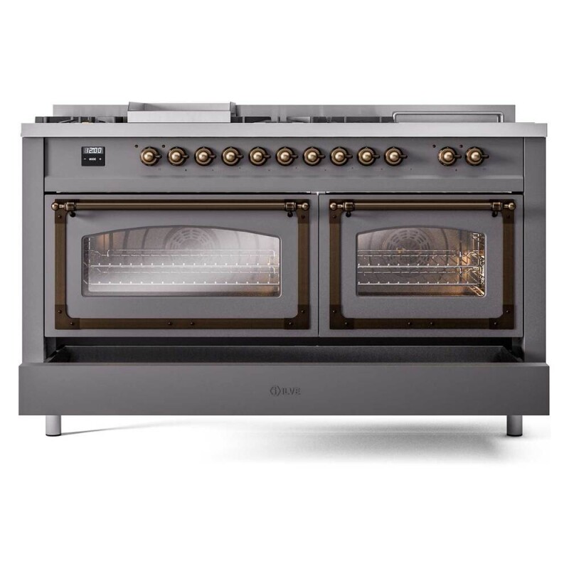 Nostalgie II Noblesse 60 inch Dual Fuel Range UN60FSNMPMGBLP