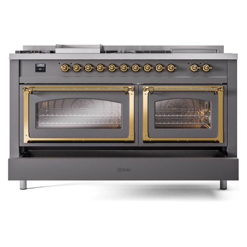 Nostalgie II Noblesse 60 inch Dual Fuel Range UN60FSNMPMGGLP