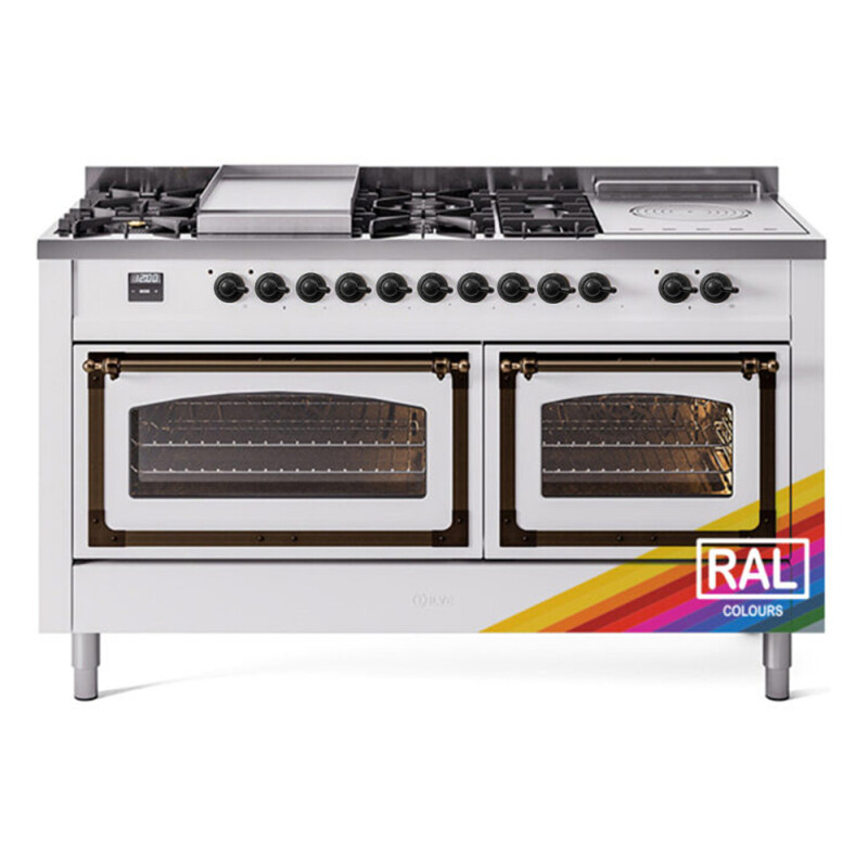 Nostalgie II Noblesse 60 inch Dual Fuel Range UN60FSNMPRABLP
