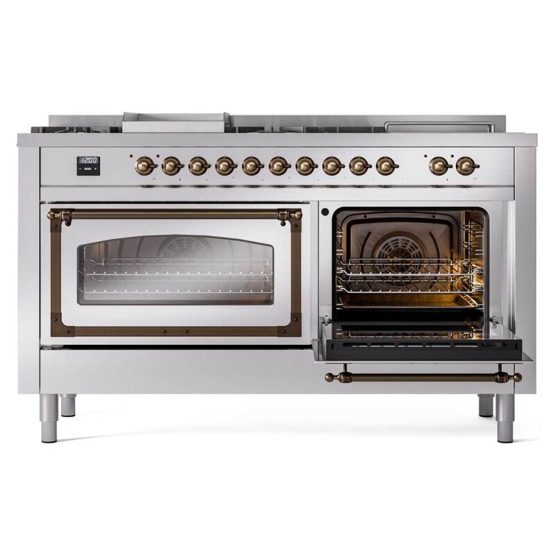 Nostalgie II Noblesse 60 inch Dual Fuel Range UN60FSNMPSSBLP