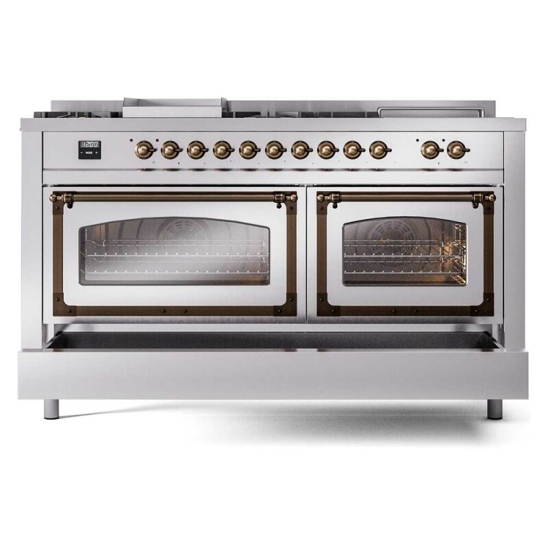 Nostalgie II Noblesse 60 inch Dual Fuel Range UN60FSNMPSSBLP