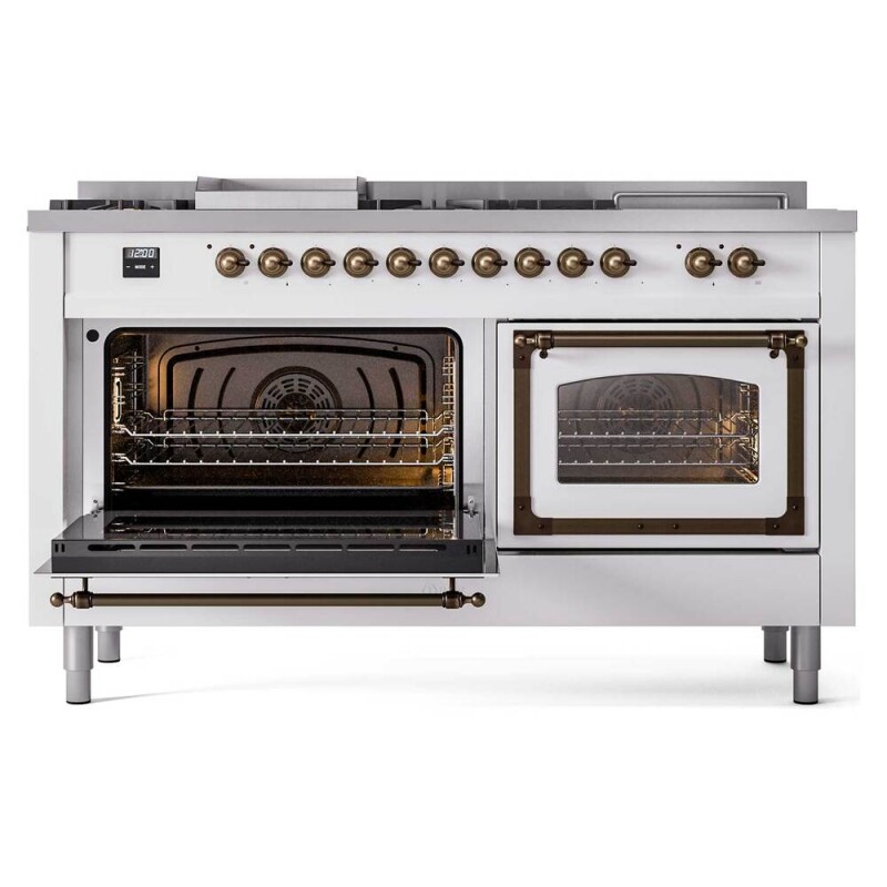 Nostalgie II Noblesse 60 inch Dual Fuel Range UN60FSNMPWHB