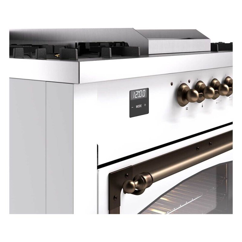 Nostalgie II Noblesse 60 inch Dual Fuel Range UN60FSNMPWHB