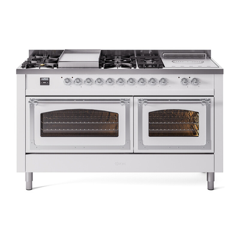 Nostalgie II Noblesse 60 inch Dual Fuel Range UN60FSNMPWHCLP