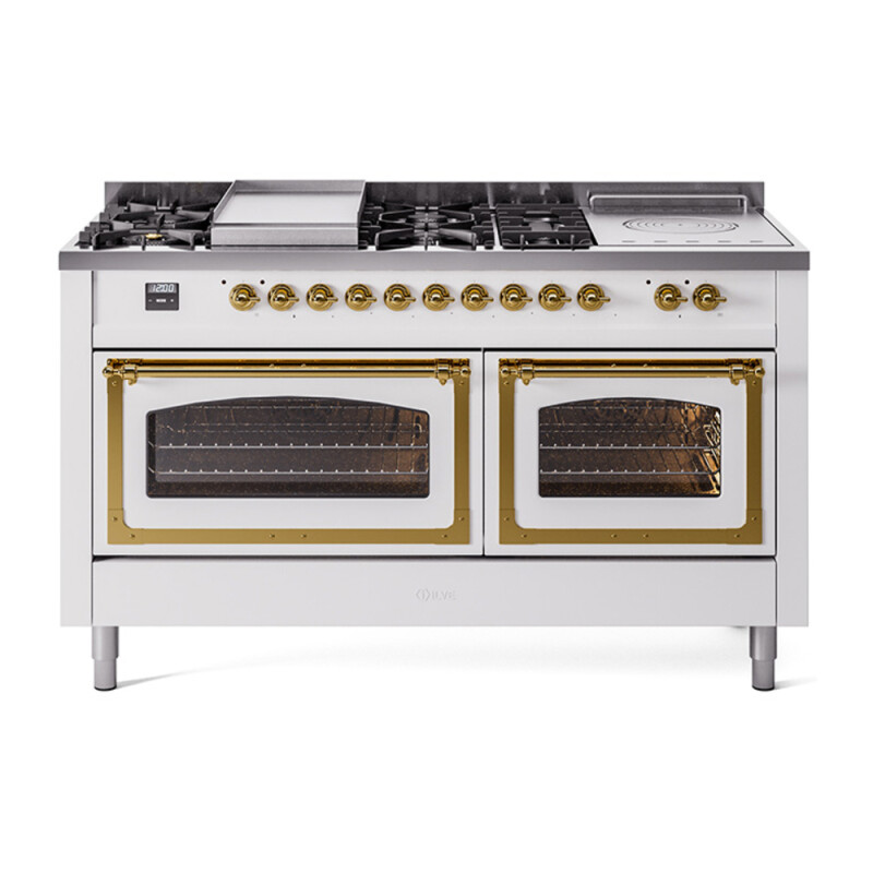 Nostalgie II Noblesse 60 inch Dual Fuel Range UN60FSNMPWHG