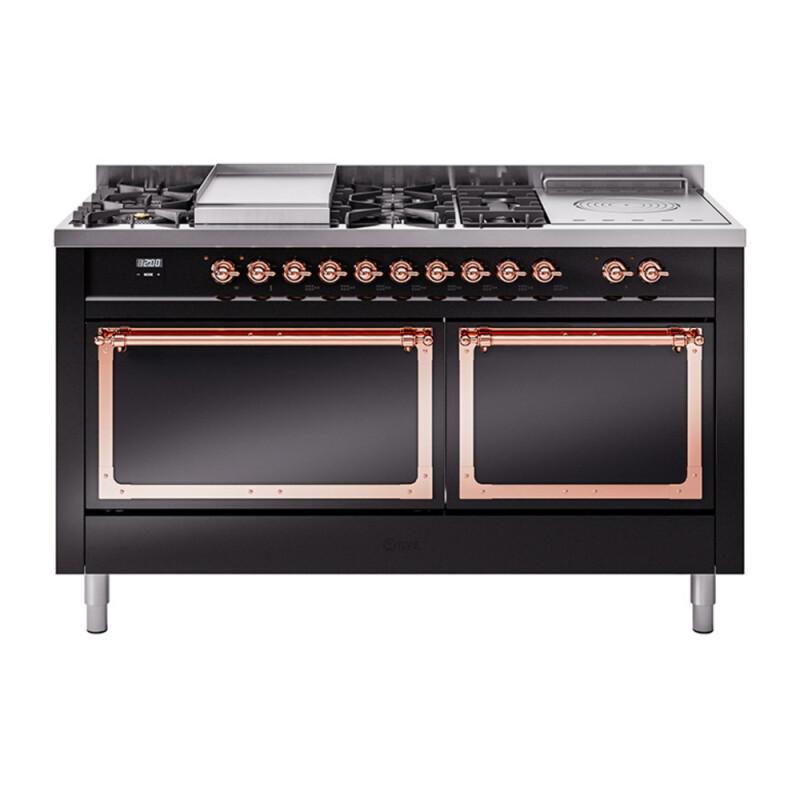 Nostalgie II Noblesse 60 inch Dual Fuel Range UN60FSQNMPBKPLP