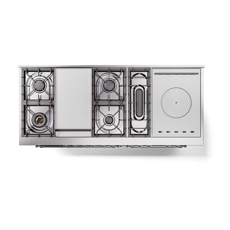 Nostalgie II Noblesse 60 inch Dual Fuel Range UN60FSQNMPEGCLP
